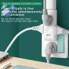 Ổ cắm điện 4 trong 1 US xoay đa năng - Bộ chuyển đổi nguồn di động, mở rộng tường du lịch, an toàn, giá ưu đãi 8