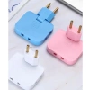 Ổ cắm điện chia 3 đa năng, chuyển đổi 3 in 1 xoay 180 do tiện dụng - Giá chỉ 24.000 9