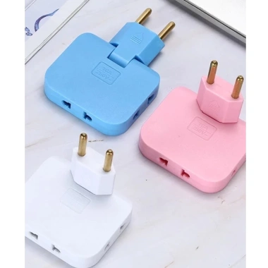 Ổ cắm điện chia 3 đa năng, chuyển đổi 3 in 1 xoay 180 do tiện dụng - Giá chỉ 24.000 9