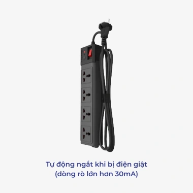 Ổ cắm điện chống giật Rạng Đông OC04 3m/5m - Bảo vệ an toàn, giá ưu đãi 320k 2