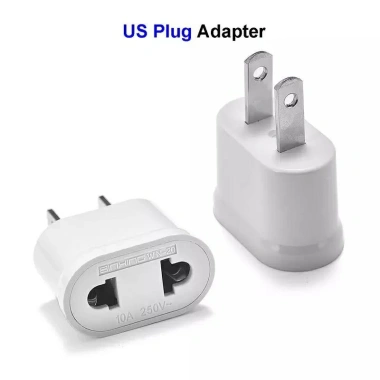 Ổ cắm điện chuyển đổi chân dẹp sang chân tròn cho phích cắm Việt Nam - Giá 8.400₫