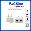 Ổ cắm điện chuyển đổi chân dẹp sang chân tròn cho phích cắm VN - Giá chỉ 11.000đ