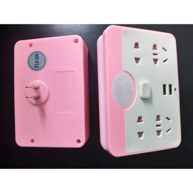 Ổ Cắm Điện Chuyển Đổi tích hợp Đèn Ngủ và Sạc USB - Giá chỉ 29.000 VND, tiết kiệm năng lượng