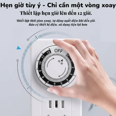 Ổ Cắm Điện Đa Năng 3 Hướng 250V 16A - Chống Cháy, Chịu Tải Cao, Tiện Dụng, 89.000₫