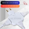 Ổ cắm điện đa năng 3 ngõ, xoay 180 độ, công suất 2.500W, mẫu mã đa dạng, giá chỉ 17.000đ 2
