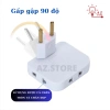 Ổ cắm điện đa năng 3 ngõ, xoay 180 độ, công suất 2.500W, mẫu mã đa dạng, giá chỉ 17.000đ 5