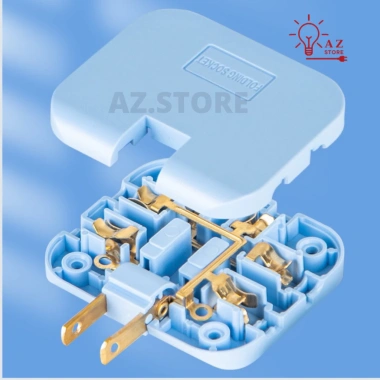 Ổ cắm điện đa năng 3 ngõ, xoay 180 độ, công suất 2.500W, mẫu mã đa dạng, giá chỉ 17.000đ 9