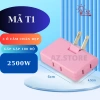 Ổ cắm điện đa năng 3 ngõ, xoay 180 độ, công suất 2.500W, mẫu mã đa dạng, giá chỉ 17.000đ 10