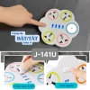 Ổ cắm điện đa năng 3m dài hình Hoa Mai, chống giật thông minh 2.200W USB 5