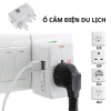 Ổ cắm điện đa năng 4 chân USB tiện lợi du lịch, giảm giá 55.000₫ (giá gốc 68.750₫)