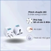 Ổ cắm điện đa năng ABS chịu nhiệt chuyển 2 chân sang 3 chân du lịch 45.000₫ 7