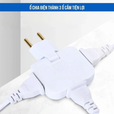 Ổ Cắm Điện Đa Năng Chia 3 Cực Xoay 360 Độ - Thông Minh, Chịu Tải 2.500W, Giá 19.900₫ 6 Ổ Cắm Điện Đa Năng Chia 3 Cực Xoay 360 Độ - Thông Minh, Chịu Tải 2.500W, Giá 19.900₫ 6