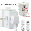 Ổ cắm điện đa năng chuyển đổi USB & Type‑C – Phụ kiện du lịch tiện lợi, giá 52.000₫