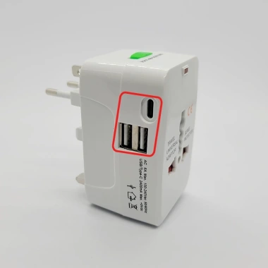 Ổ cắm điện đa năng chuyển đổi USB & Type‑C – Phụ kiện du lịch tiện lợi, giá 52.000₫ 10 Ổ cắm điện đa năng chuyển đổi USB & Type‑C – Phụ kiện du lịch tiện lợi, giá 52.000₫ 10