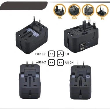 Ổ cắm điện đa năng du lịch - Bộ chuyển đổi 4 ổ chuẩn US/EU/UK, giá 159.000₫ 3