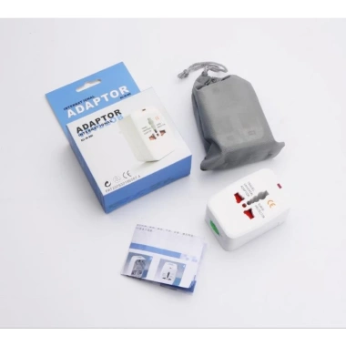 Ổ cắm điện đa năng du lịch Universal Travel Adapter nhiều đầu - Tương thích toàn cầu, an toàn, giảm giá 59.000₫