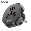 Ổ cắm điện đa năng Hoco AC6 10A/250V chân cắm tròn, thiết kế nhỏ gọn tiện lợi cho công tác và du lịch 7