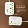 Ổ cắm điện đa năng Nego 2.500W dây 3m, USB & Type-C 10W, công tắc toàn ổ, an toàn chống giật OD38E - 163k 8
