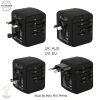 Ổ cắm điện đa năng quốc tế OC-122 - 2 cổng USB, Video, BH 1 năm - Giá 39.000₫