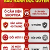 Ổ cắm điện đa năng Shoptida 3-12 ổ 2.500W, sạc nhanh 20W Type‑C, 1 đổi 1, bảo hành 40 tháng - Giá chỉ 136.000₫ 2