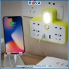 Ổ cắm điện đa năng tích hợp đèn ngủ USB - Tiện lợi, an toàn, sạc nhanh, giảm 19% 2