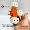 Ổ Cắm Điện Đầu Trâu Vinamax 3 Ngả Đa Năng – Cắm Vừa Mọi Loại Phích, Siêu Gọn, Bền Bỉ, Giá 18.800 2
