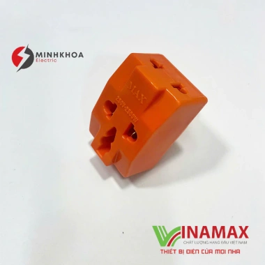 Ổ Cắm Điện Đầu Trâu Vinamax 3 Ngả Đa Năng – Cắm Vừa Mọi Loại Phích, Siêu Gọn, Bền Bỉ, Giá 18.800 4