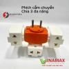 Ổ Cắm Điện Đầu Trâu Vinamax 3 Ngả Đa Năng – Cắm Vừa Mọi Loại Phích, Siêu Gọn, Bền Bỉ, Giá 18.800 6