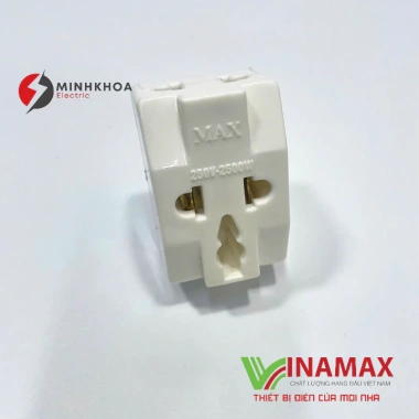 Ổ Cắm Điện Đầu Trâu Vinamax 3 Ngả Đa Năng – Cắm Vừa Mọi Loại Phích, Siêu Gọn, Bền Bỉ, Giá 18.800 7