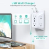 Ổ cắm điện để bàn 1.875W 6 ổ AC + 4 cổng USB 2A2C, chống sét, dải nguồn, chuyển đổi thông minh - Giá ưu đãi 255.200₫ 5