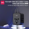 Ổ Cắm Điện DELI Du Lịch Nhỏ Gọn - Chuyển Đổi & Sạc Nhanh 25W, Giá 204.000₫ 2