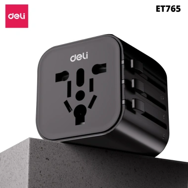 Ổ Cắm Điện DELI Du Lịch Nhỏ Gọn - Chuyển Đổi & Sạc Nhanh 25W, Giá 204.000₫ 10