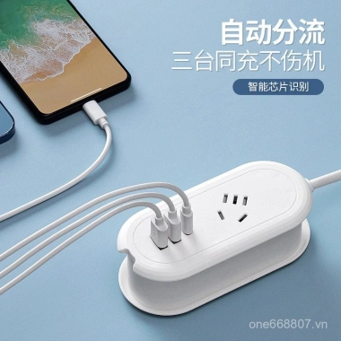 Ổ cắm điện di động đa năng - USB, Type-C, rút lại, dây nối dài, du lịch sinh viên 9 Ổ cắm điện di động đa năng - USB, Type-C, rút lại, dây nối dài, du lịch sinh viên 9
