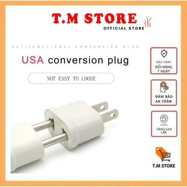Ổ cắm điện đổi chân dẹp sang tròn - Rẻ vô địch 9.999₫, phích cắm đa dạng 2