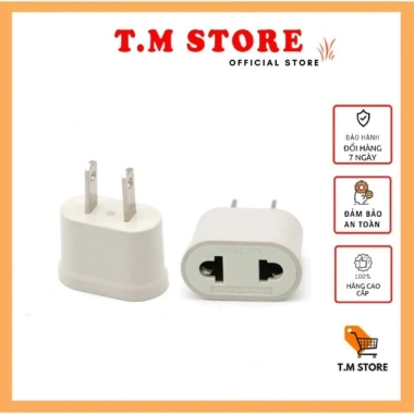 Ổ cắm điện đổi chân dẹp sang tròn - Rẻ vô địch 9.999₫, phích cắm đa dạng 3