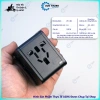 Ổ cắm điện du lịch 1.500W đa năng, sạc nhanh PD 20W, chuyển đổi mọi chân cắm, vỏ ABS chắc chắn - 194.999 5