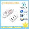 Ổ cắm điện du lịch 2 ổ S11 OC16 OC17 Vinakip dây 2m-3m trắng 10A 250V - Giá chỉ 44.160đ