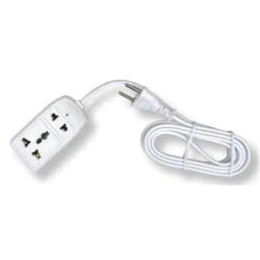Ổ cắm điện du lịch đa năng 2 lỗ 2/3 chạc 2m S11 2.200W 10A 250V VINAKIP Giá chỉ 42.000 VND
