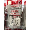 Ổ cắm điện du lịch đa năng 2 lỗ 2/3 chạc 2m S11 2.200W 10A 250V VINAKIP Giá chỉ 42.000 VND 3