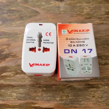 Ổ cắm điện du lịch đa năng - Bộ chuyển đổi phích cắm toàn cầu, hỗ trợ 220V, giá chỉ 65.000₫ 2