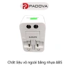 Ổ Cắm Điện Du Lịch Đa Năng PADOVA 5.685 - Chuyển Đổi Nguồn Chuẩn Toàn Cầu, Giá Ưu Đãi 37.000 VND 2
