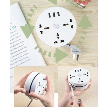 Ổ Cắm Điện Du Lịch Đa Năng Thông Minh Chống Giật Nhiều Mẫu - Mã Cực Đẹp, Giá 145.950₫ 9