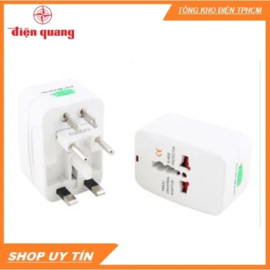 Ổ Cắm Điện Du Lịch Hỏa Tốc 2h Đa Năng Chuyển Đổi Jack Tiện Dụng Giá 101.000₫