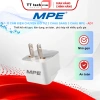 Ổ cắm điện du lịch MPE-AD1 chuyển 2 chấu sang 3 chấu, nhỏ gọn, tiện dụng, an toàn, 39.000đ