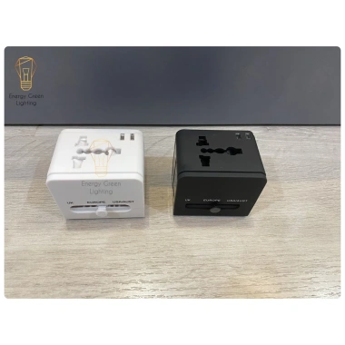 Ổ cắm điện Energy Green Lighting OC-122 đa năng 2 cổng USB AC Adapter Giá 48.600₫ 3