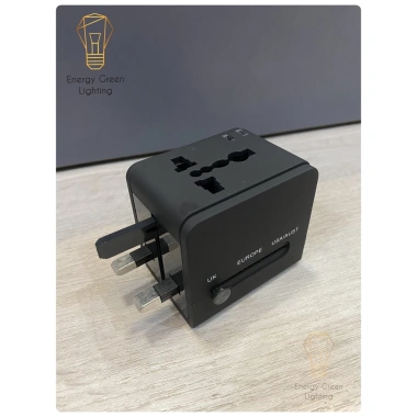 Ổ cắm điện Energy Green Lighting OC-122 đa năng 2 cổng USB AC Adapter Giá 48.600₫ 8