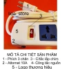 Ổ CẮM ĐIỆN LiOA 3 ĐA NĂNG có Dây Tiếp Đất - An Toàn, Tiện Lợi, Giá 178.000₫ 3