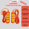 Ổ Cắm Điện Makaro 4 Ngõ 8.000W, Dây 5m Dài 5m - Giá 48.000₫ Giảm Sốc