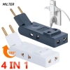 Ổ cắm điện MILTER EU 4 trong 1 - Bộ chuyển đổi phích cắm tường, nguồn mở rộng an toàn, chất lượng cao - 56.430₫