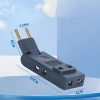 Ổ cắm điện MILTER EU 4 trong 1 - Bộ chuyển đổi phích cắm tường, nguồn mở rộng an toàn, chất lượng cao - 56.430₫ 2